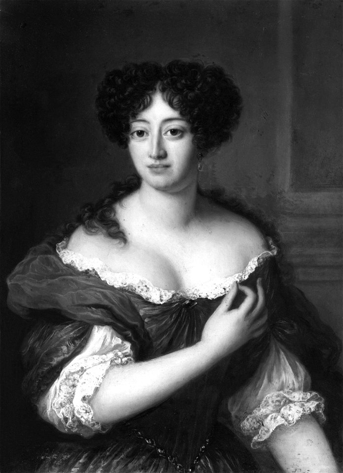 Unknown woman, formerly known as Ortensia Mancini, Duchess of Mazarin by Jacob Ferdinand Voet