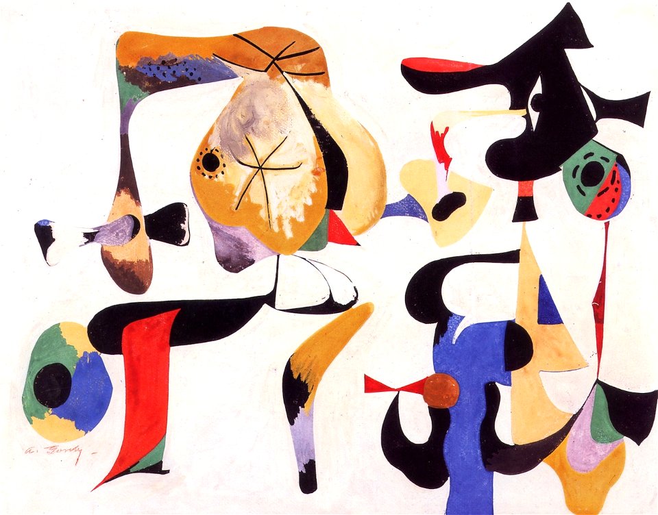 Untitled12. Arshile Gorky