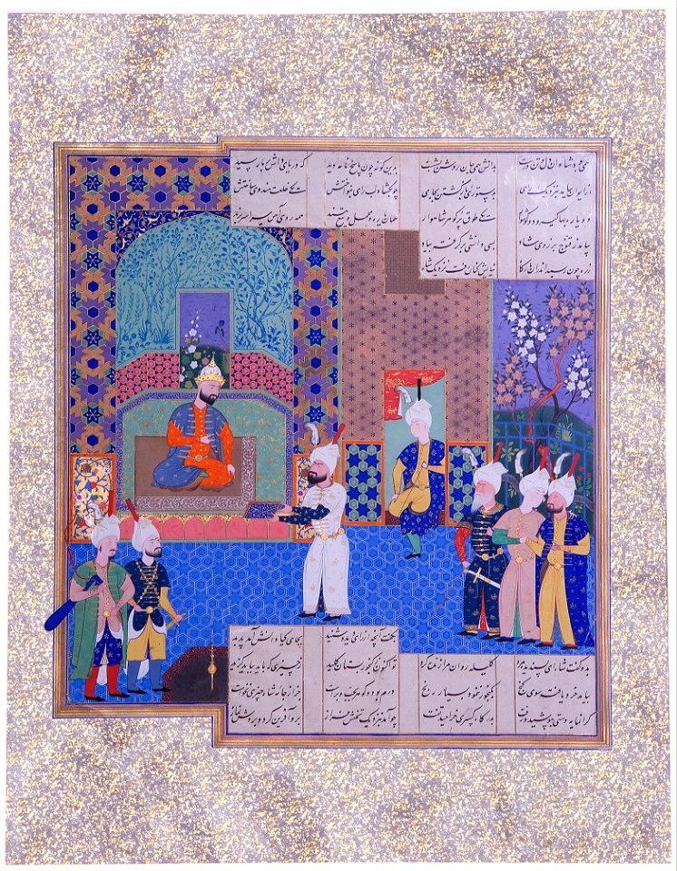 Unknown, Iran, 16th Century - Illustration - Google Art Project