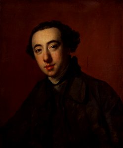 Unknown man, formerly known as Horatio ('Horace') Walpole, 4th Earl of Orford by Nathaniel Hone