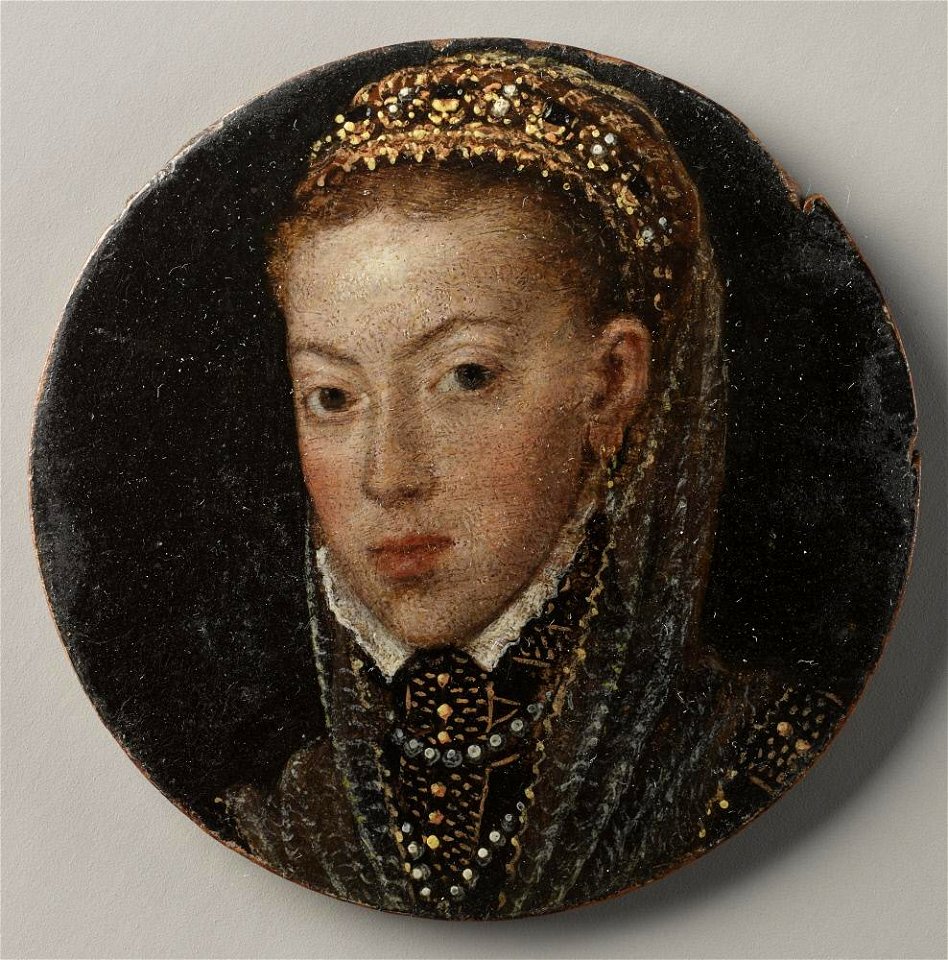 Unknown Artist - Portrait of a Spanish Infanta (María or Juana of Austria) - LA2379 - Hispanic Society of America