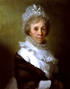 Unknown woman by Borovikovsky (1800s, Russian museum)