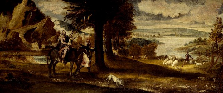 Unknown Venetian - The Flight into Egypt - 1947.111 - Art Institute of Chicago