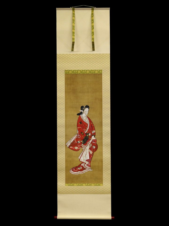 Unknown Japanese - Standing Beauty - Google Art Project
