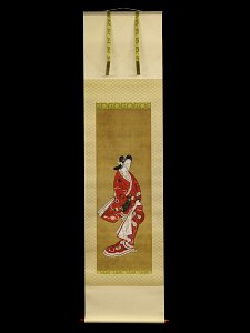 Unknown Japanese - Standing Beauty - Google Art Project