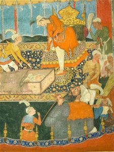 Unknown, India, 16th Century - Illustration from the Qissa-i Amir Hamza - Google Art Project
