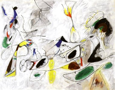 Untitled3. Arshile Gorky. Free illustration for personal and commercial use.