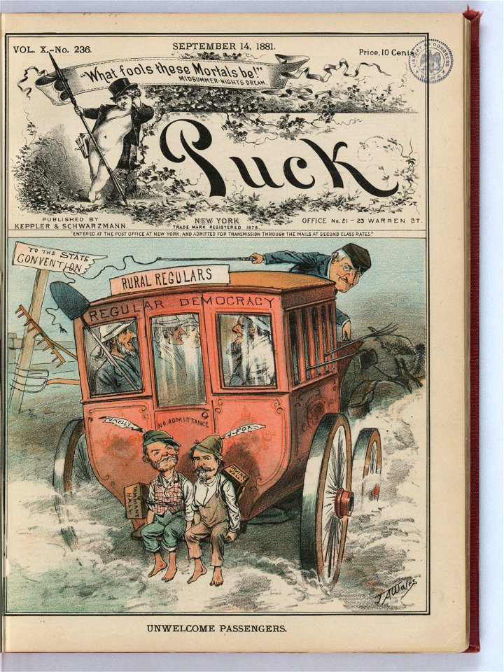 Unwelcome passengers - J.A. Wales. LCCN2012647284