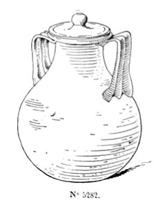 Urne ossuaire en verre 42335
