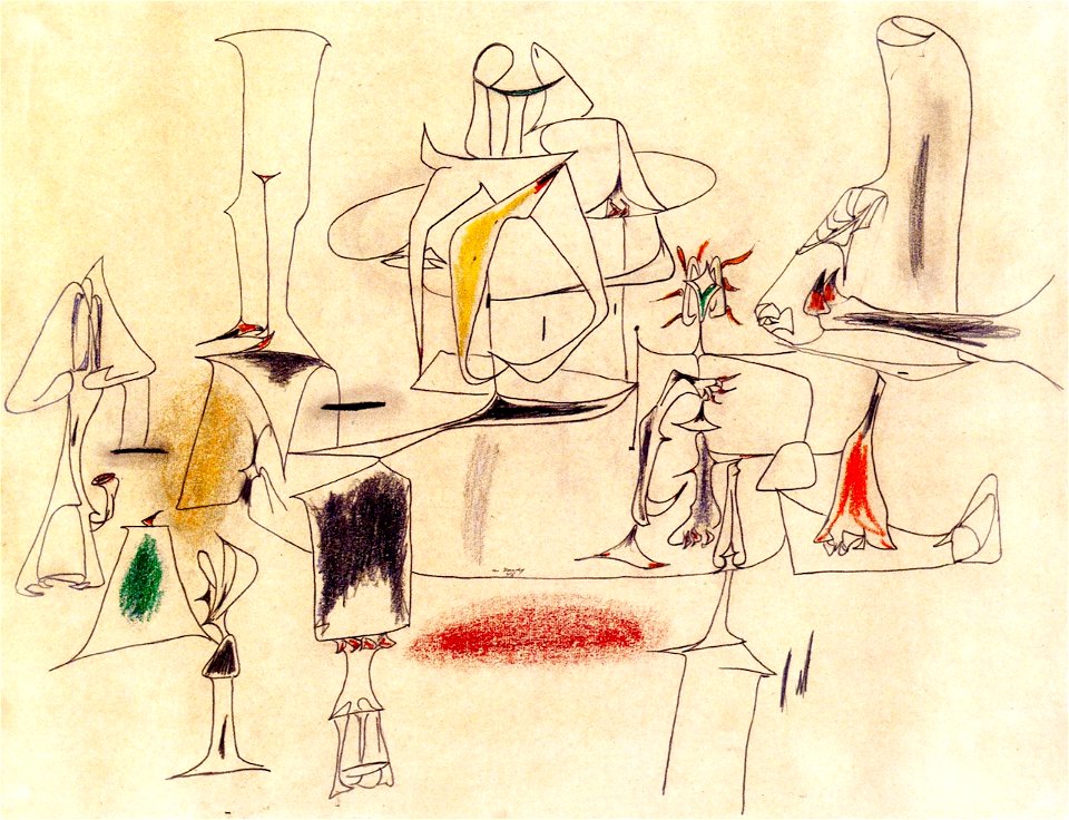 Untitled10. Arshile Gorky