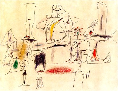 Untitled10. Arshile Gorky