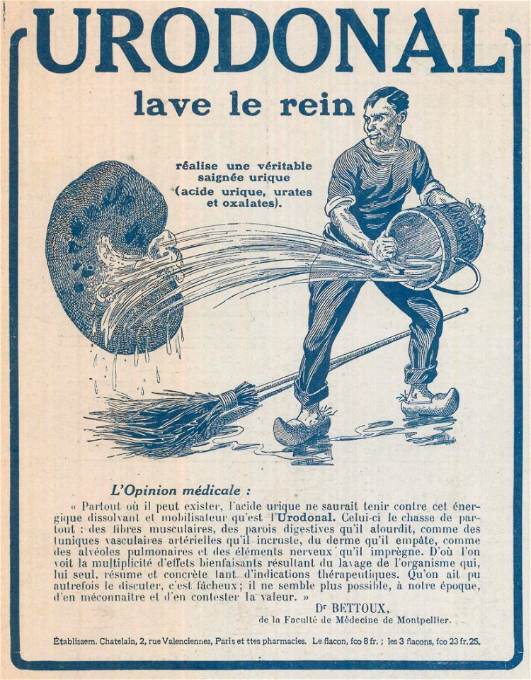 Urodonal, L'ILLUSTRATION 20Jan1918, No 3908