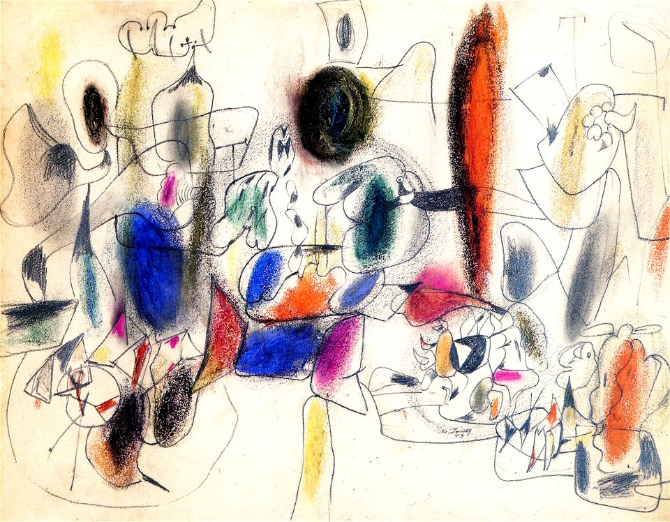 Untitled7. Arshile Gorky