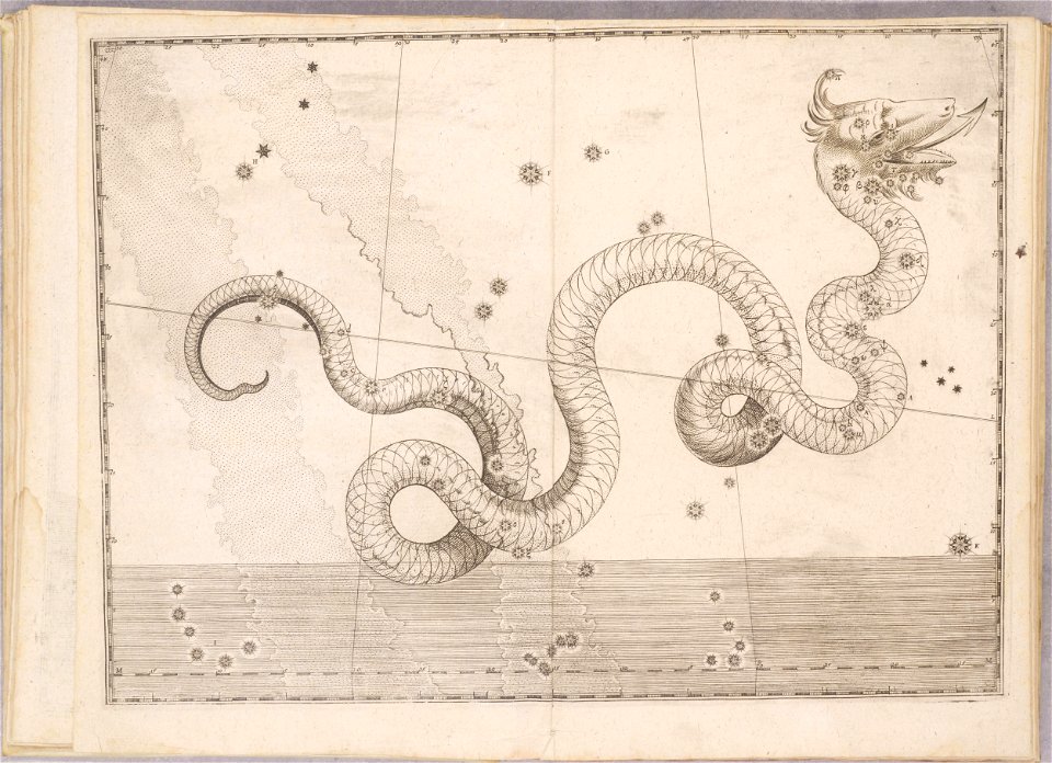 Uranometria by Johann Bayer (1661) 16