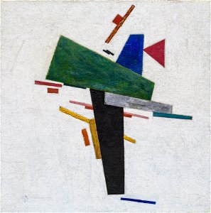 Untitled (Malevich, 1916). Free illustration for personal and commercial use.