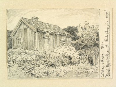 Uppland, Rasbo hd. Soldattorp i Rasbo. Kongl. Upplands Regemente. Rasbo Compagnie n-o 50 - Nordiska museet - NMA.0088467