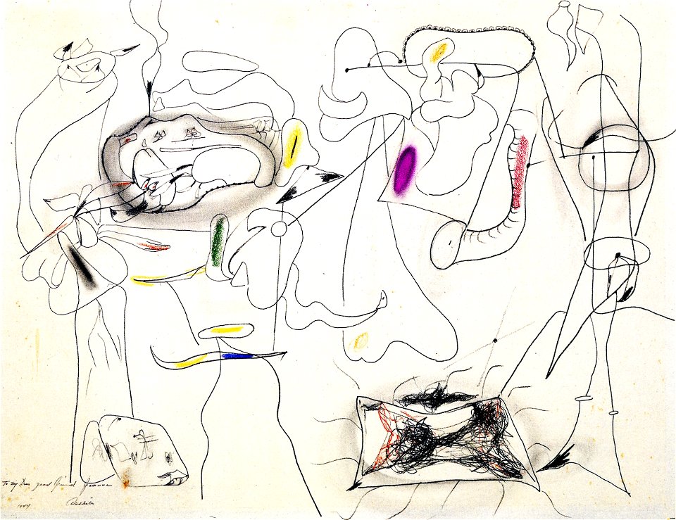 Untitled6. Arshile Gorky