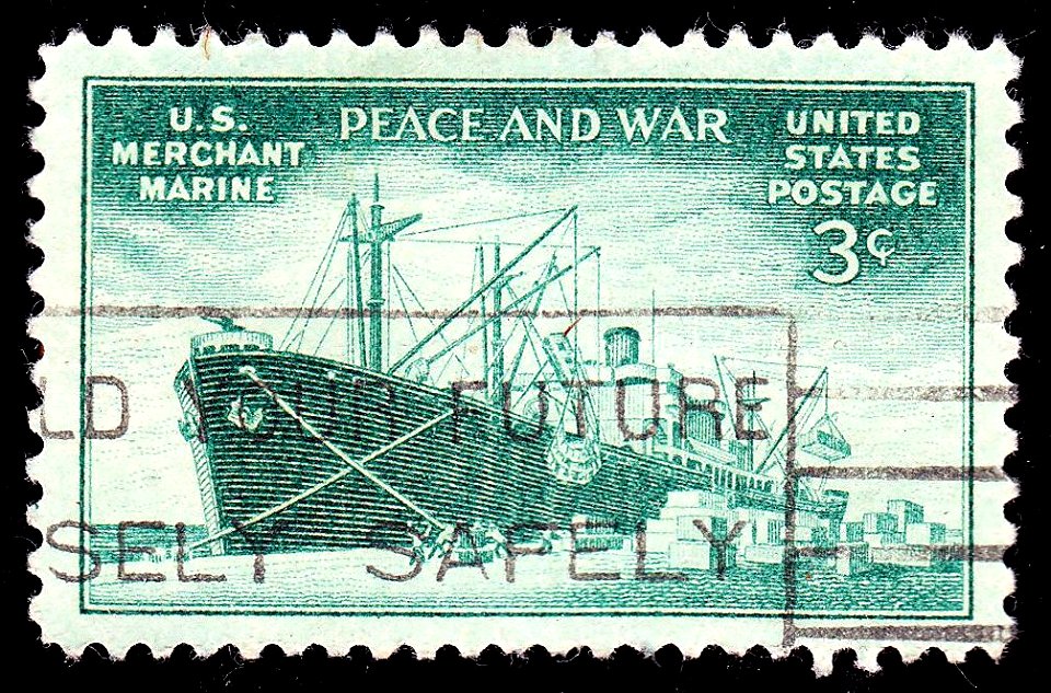 US Merchant Marine 1946 issue-3c