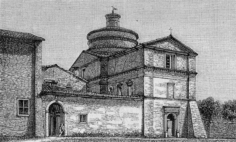 Urbino – Chiesa di San Bernardino (xilografia)