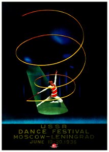 USSR. Dance Festival Moslow—Leningrad. June 10—20, 1936