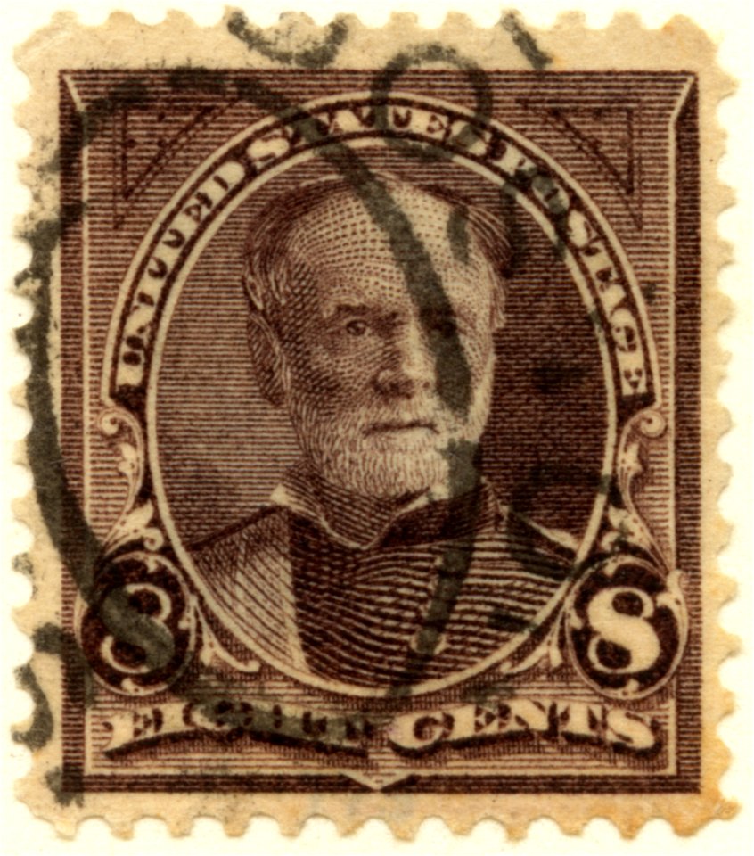 US stamp 1894 8c Sherman