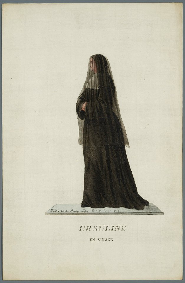 Ursuline en Suisse, objectnr A 16309
