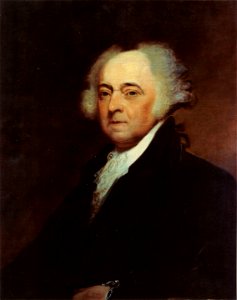 US Navy 031029-N-6236G-001 A painting of President John Adams (1735-1826), 2nd president of the United States, by Asher B. Durand (1767-1845)