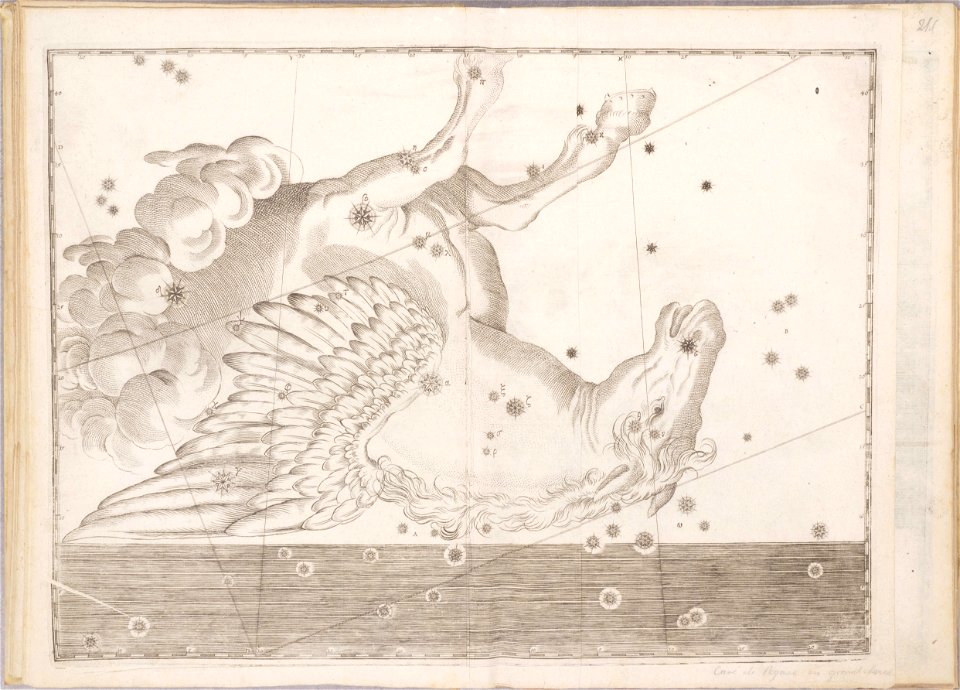 Uranometria by Johann Bayer (1661) 21