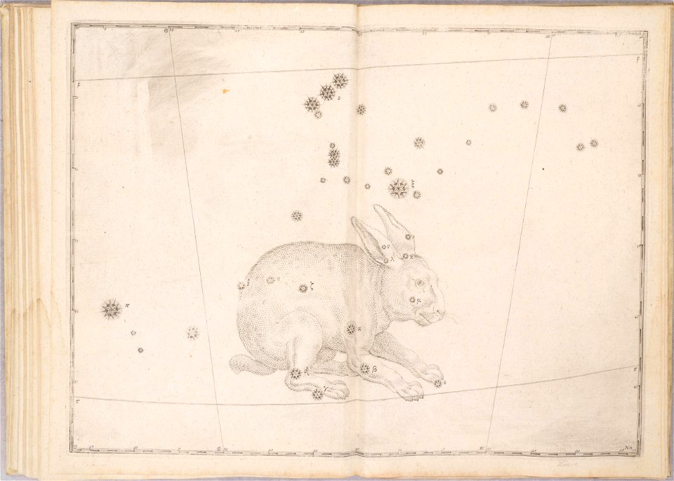 Uranometria by Johann Bayer (1661) 37