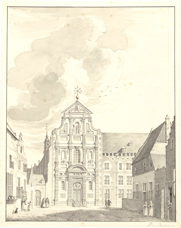 Ursuline Klooster, Roermond by Jan de Beijer Rijksmuseum Amsterdam RP-T-1921-44