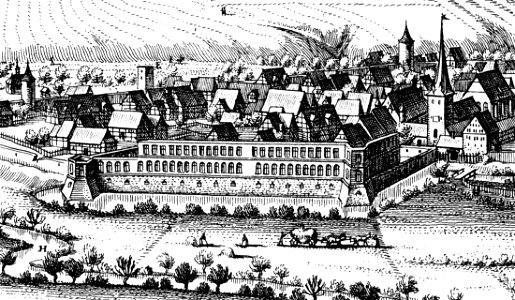 Uslar Schloss 1654 Merian