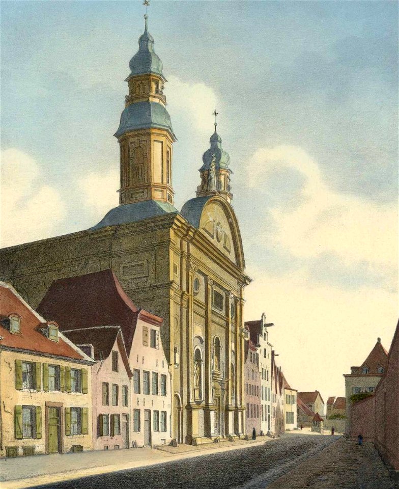 Ursuliner, Johann Peter Weyer (Zeichnung) und Anton Wünsch (Lithografie), 1827