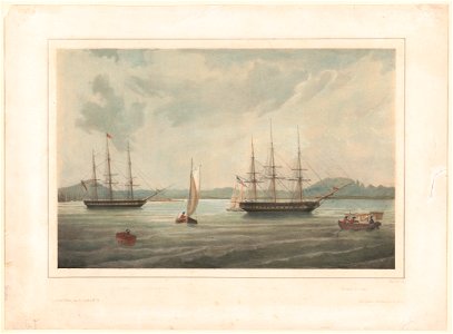 USS Raritan & USS Constitution LCCN2003671682