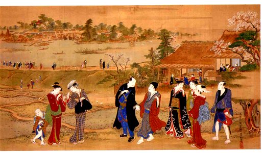 Utagawa Toyoharu - Mukōjima kōraku zu
