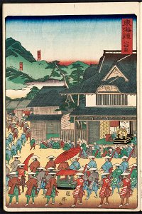 Utagawa Kuniteru II - Odawara