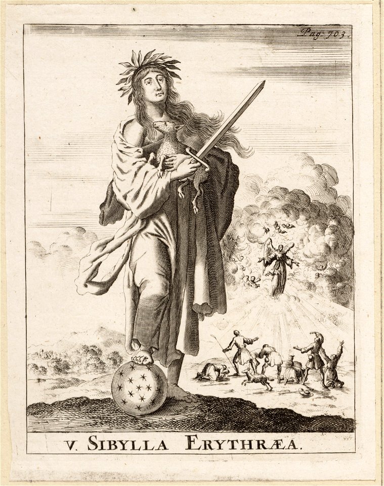 V. Sybilla Erythraea, objectnr A 41798