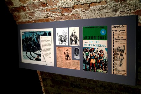 Utställningsbild Fäktutställningen - rum 3 texttavla - Livrustkammaren - 32278