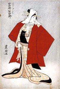 Utagawa Toyokuni - The kabuki actor Iwai Hanshiro V as the entertainer (geiko) Kashiku - Google Art ProjectFXD