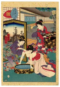 Utagawa Kunisada II - No. 8, Aoi