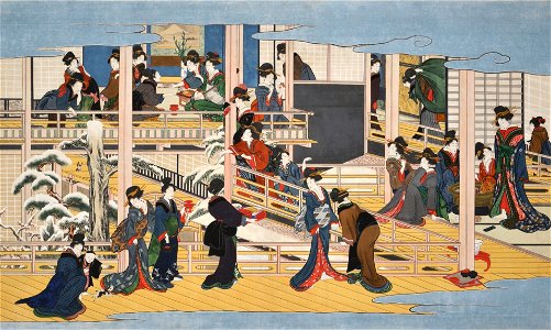 Utamaro (c. 1788–91) Fukagawa no Yuki