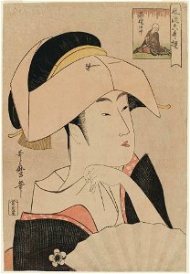 Utamaro (1790s) Fūryū Rokkasen - Kisen Hōshi
