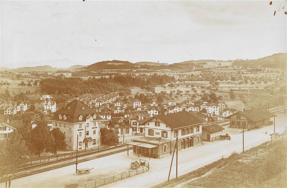 Uzwil Bahnhof 1905