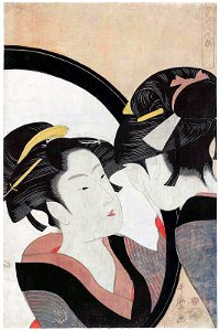 Utamaro (c. 1792–93) Sugatami Shichinin Keshō (MFA)FXD