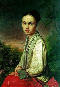 V.S. Putyatina by Venetsianov