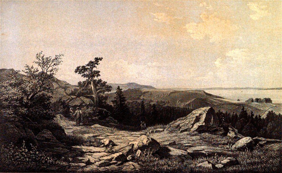 Utsigt vid Wettern - E. Rydberg