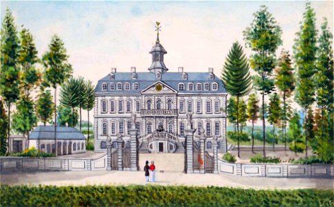 Vaals, Kasteel Bloemendal (Ph v Gulpen, 1827)