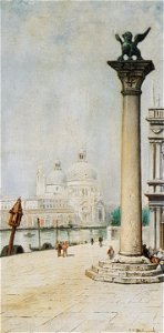 Utsikt mot S. Maria Venedig x Frans Wilhelm Odelma