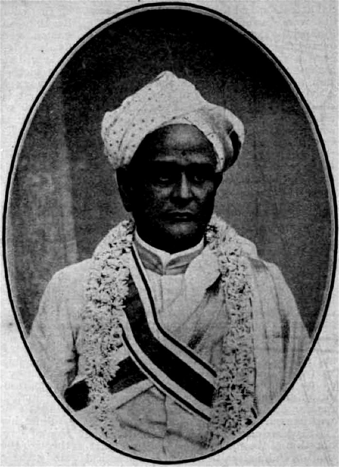 V. P. Madhava Rao in The Modern Review Vol 15 (January to June 1914) (page 677 crop)