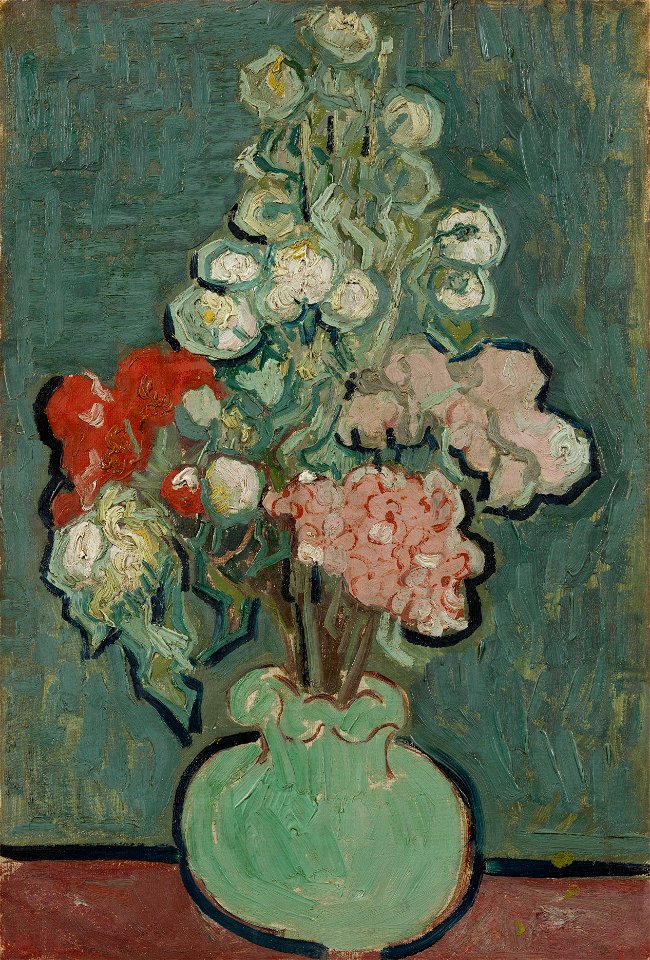 Vaas met bloemen - s0109V1962 - Van Gogh Museum
