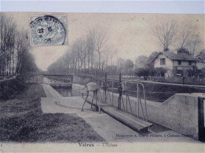 Vaires écluse 1906